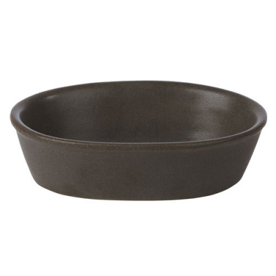 Porcelite Rustic Oven-to-Tableware Oval Pie Dish 15cm