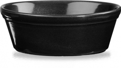 Churchill Oynx Black  Round Pie Dish 5.25"