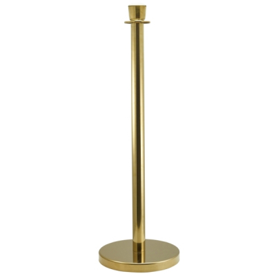 Brass Plated Barrier Post