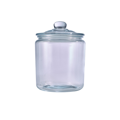 Glass Biscotti Jar 3.7L