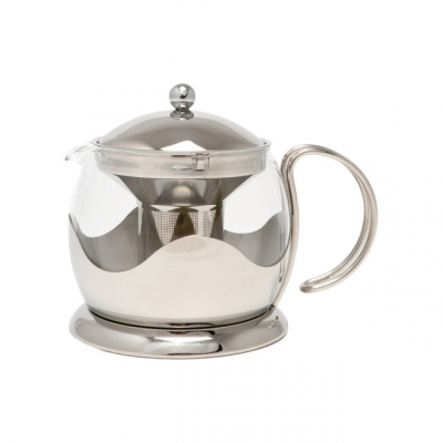 La Cafetiere Izmir Glass Tea Infuser Stainless Steel 4 Cup 1L