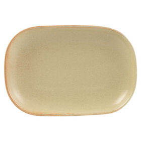 Rustico Flame Rectangular Plate 24x16cm/9.5"x6.25"