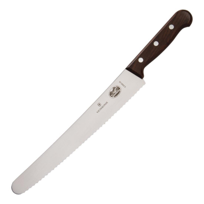Victorinox Serrated Pastry Knife Wooden 26cm