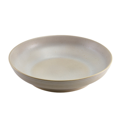 Antigo Stoneware Barley Coupe Bowl 27.5cm
