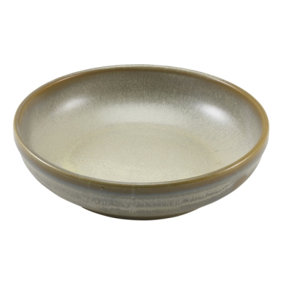 Terra Porcelain Matt Grey Coupe Bowl 20cm