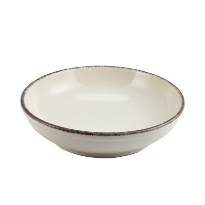 Sereno Stoneware Grey Coupe Bowl 23cm