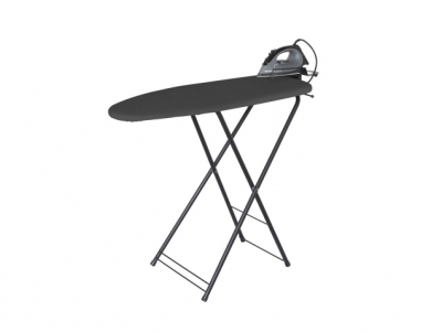Corby Berkshire Compact Ironing Centre in Dark Grey with 1200W Steam Iron