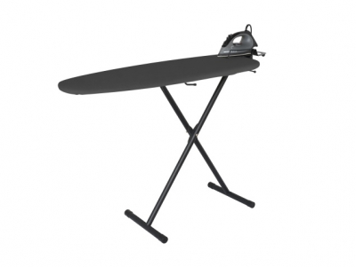 Corby Oxford Ironing Centre in Dark Grey with 1200W Steam Iron