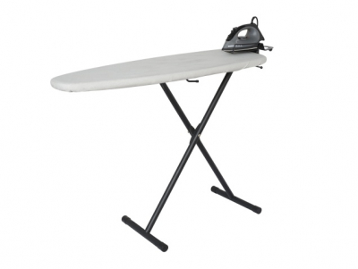 Corby Oxford Ironing Centre in Light Grey with 1200W Steam Iron