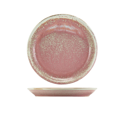 Terra Porcelain Rose Coupe Plate 19cm