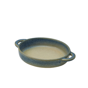 Forge Coast Stoneware Round Dish 14.5 x 13 x 3cm