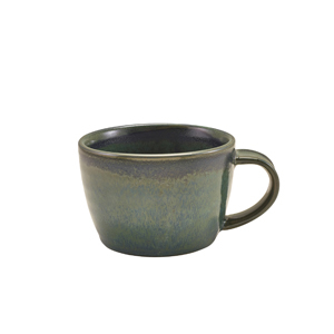 Terra Porcelain Aqua Green Chip Cup 30cl/10.5oz