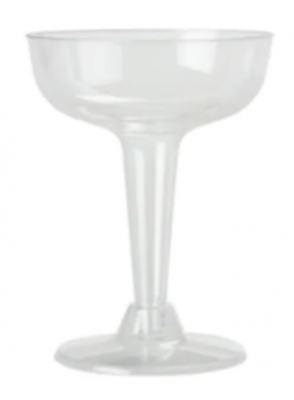 Displast Cocktail Glass with Clear Base 2 Piece 5oz x144