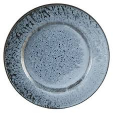 Glacier Rimmed Plate 32cm