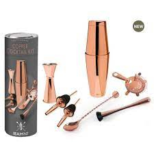 Cocktail Kit Copper 8 Piece