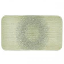Dudson Harvest Grain Speckle Green Organic Coupe Rect Platter 13 3/4X6 1/4"