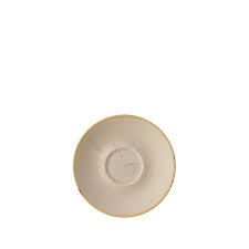 Stonecast Nutmeg Cream Cafe Espresso Saucer 4.5Inch