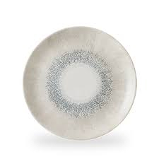 Studio Prints Fusion Grey Evolve Coupe Plate 11.25"