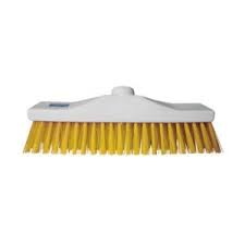 Broom Head Stiff Yellow 30cm
