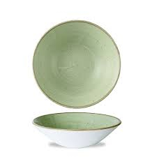 Stonecast Sage Green Coupe Bowl 7.25Inch