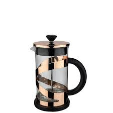 Caf&eacute; Ol&eacute; Classico Cafetiere Copper Finish 3 Cup 350ml
