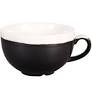 Churchill Monochrome Onyx Black Cappuccino Cup 12oz