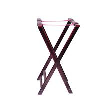 Tray Stand Mahogany Wood