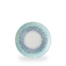 Studio Prints Fusion Blue Evolve Coupe Plate 8.67Inch