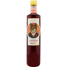 William Fox Premium Rainbow Range Strawberry Syrup 75cl