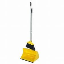 Yellow Lobby Dustpan & Brush Set