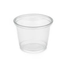 Deli/Portion Pot PP Clear 1oz x5000