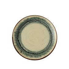 Dudson Harvest Flare Linen Evolve Coupe Plate 10.25"
