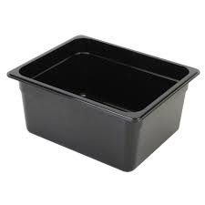 Gastronorm Polycarbonate Black 1/2 150mm 8.8L