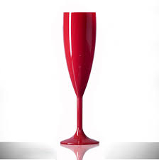 Elite Premium Champagne Flute Red 6.6oz/19cl x12