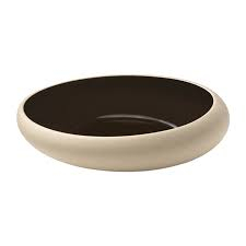 Embrace Black Deep Coupe Plate 26cm
