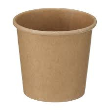 Deli/Portion Pot Kraft (PE Lined) 4oz x3000
