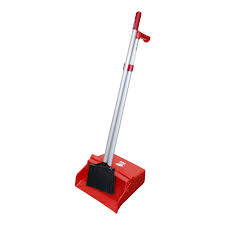 Red Lobby Dustpan & Brush Set