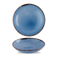 Dudson Harvest Indigo  Coupe Bowl 9.75"