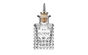 Mixology Elixir Square Dash Bottle 10cl [3.5oz]