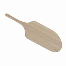Pizza Peel Wood 12x14" (Overall Length: 22")
