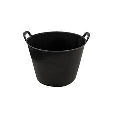 Flexi Bucket / Tub Black 42L