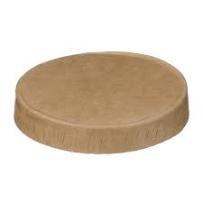 Lid for Deli/Portion Pot Kraft (PE Lined) 1oz x2000
