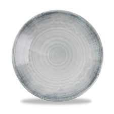 Dudson Harvest Flux Grey  Organic Coupe Plate 11.4Inch