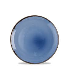 Dudson Harvest Indigo  Coupe Plate 6.5Inch