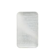 Dudson Makers Collection Jute Grey  Organic Rectangular Plate 10.6X6.3Inch