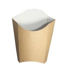 Chip Scoop Kraft Large 133x56x152mm x500