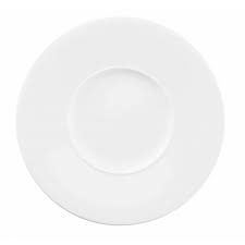 Churchill Alchemy Ambience White Medium Rim Plate 11Inch