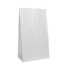 Grab Bag (No Handle) White 320x170x435mm x100
