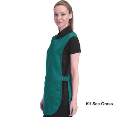 Tabard with Pocket Sea Grass Green