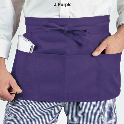 Dennys Money Pocket Apron Purple